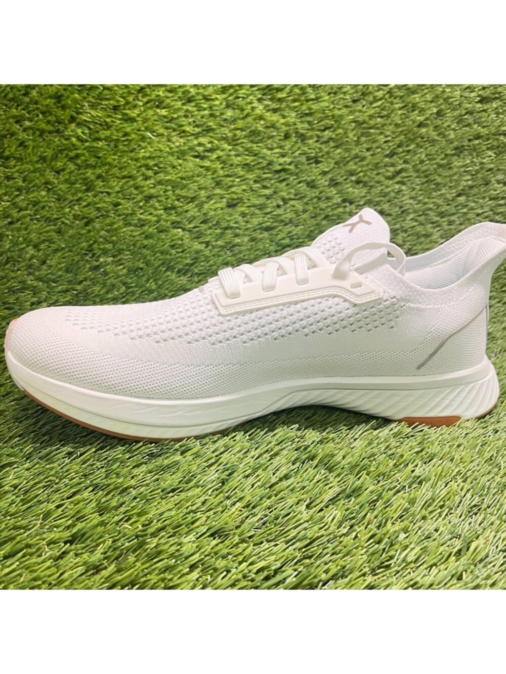 Flux Footwear Adapt Runner White Gum Mens Size 10.5 Athletic Walking Knit Shoes - Picture 2 of 9